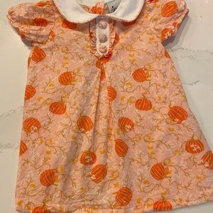 Fall Pumpkin Dress - 24 months
